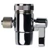 Silver Above Counter  Sprayer Attachment Faucet Adapter Water Filter  1/4" RO Tubing