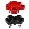 Wash Bucket 5 Caster Wheels with 360° Rotation Heavy Duty Rolling Detailing Wash Bucket Fits Standard 3.5 To 5 Gallon Buckets
