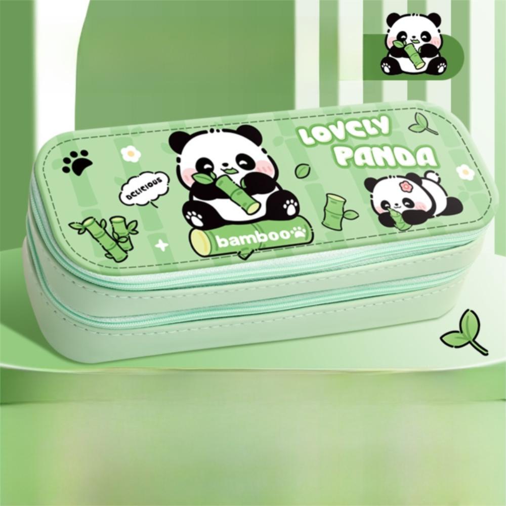 Прочный Портативный Пенал Многофункциональный Вместительный Бокс для Хранения Водонепроницаемый ПУ Пенал Студенческие Школьные Принадлежности