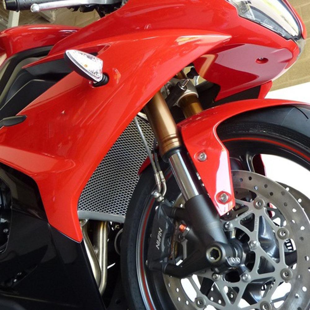 Motorcycle Radiator Guard Protector Grille Grill Cover For Street 675 Radiator Guard 2006 2007 2008 2009 2010 2011