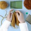 Aluminum Circular Knitting Needles Set Interchangeable 13 Pairs Of 4 Inch Alumina Needles