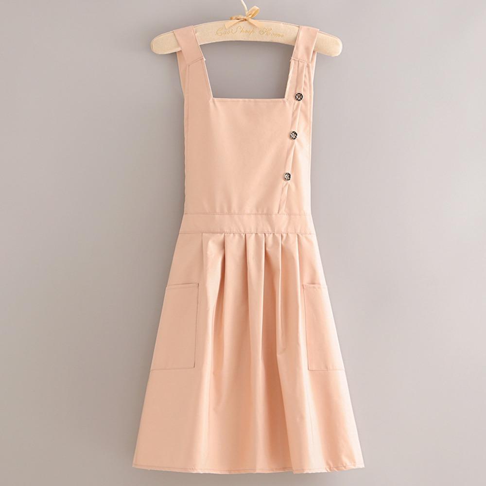 

Princess Style Waterproof Aprons Oil-proof Coffee Apron Salon Apron Antifouling Aprons Cleaning кавовий