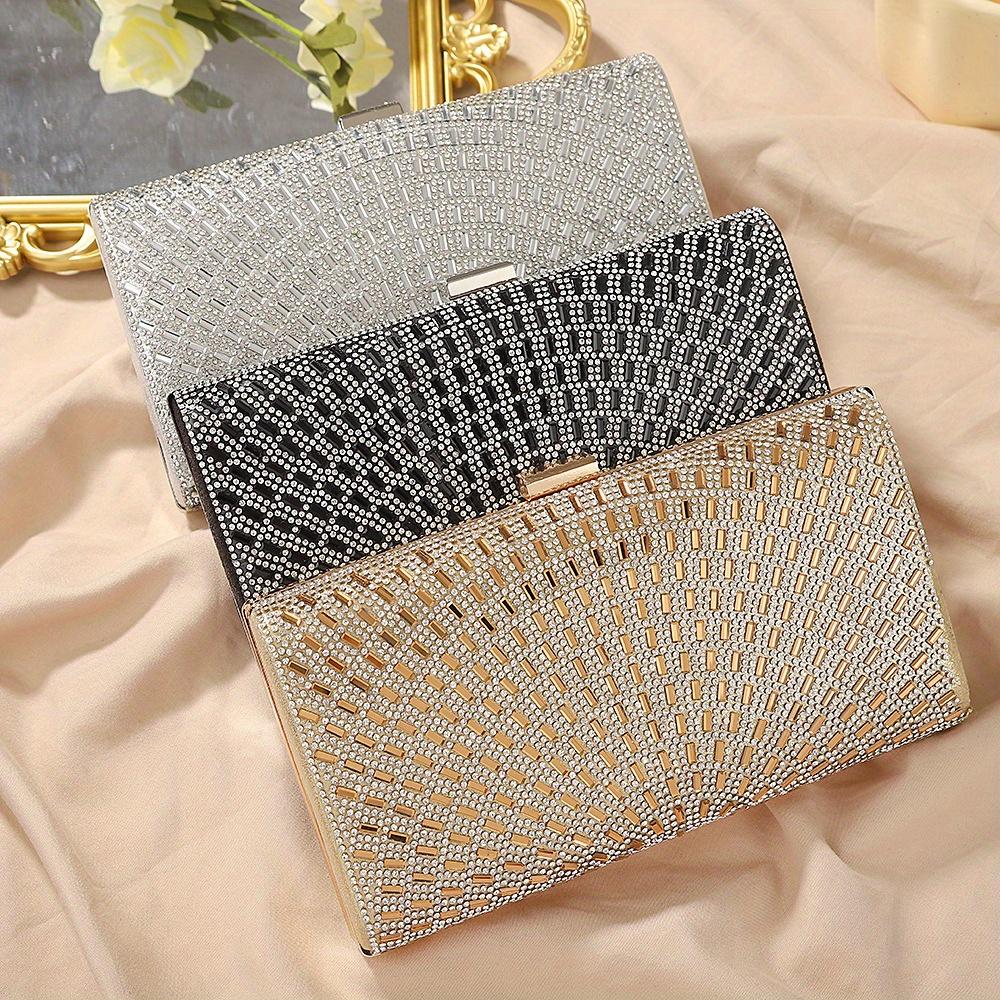 Modische Abend-Clutch-Tasche für Damen Kann in der Hand, über der Schulter oder als Crossbody getragen werden Geeignet für formelle Anlässe