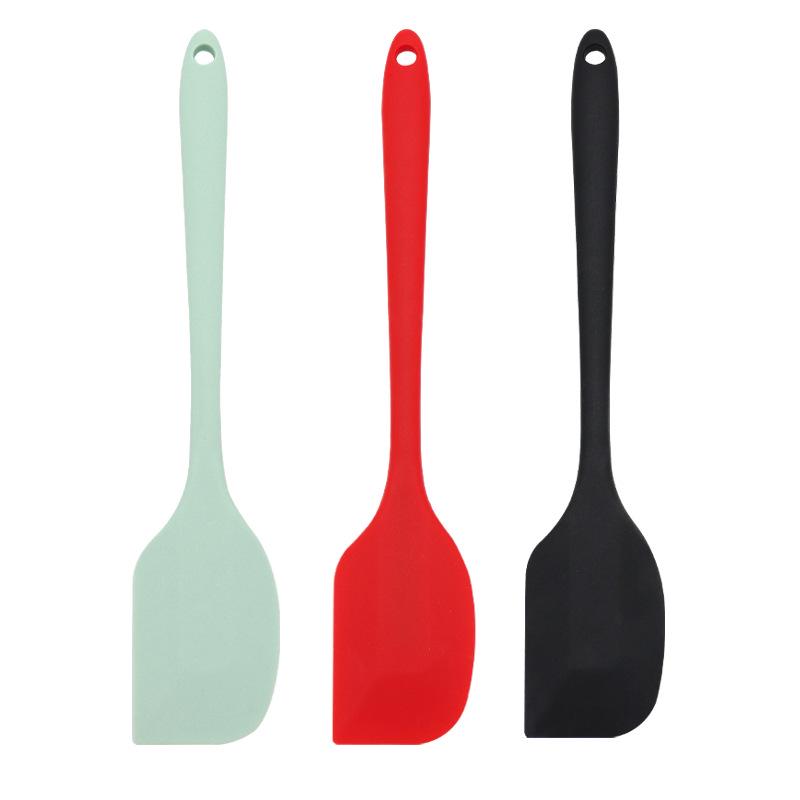 Silicone Spatula & Cake Scraper Set with Integrated Butter Cream Mixing Knife