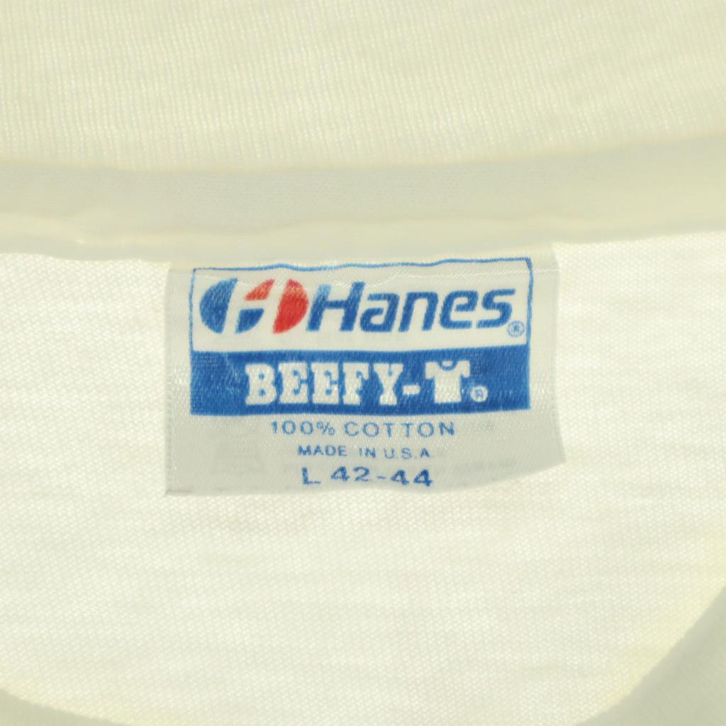 Beauty products Hanes 80s 90s Old USA made Print Short sleeve T-shirt Men's Used
