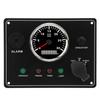 Marine Instrument Panel Multi Function 3000RPM Engine Speedometer Low Oil Pressure Water Temperature Alarm for RVs