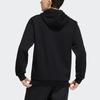 adidas Neo 3-Stripes Fleece Hoodie Men Tops Black H14202