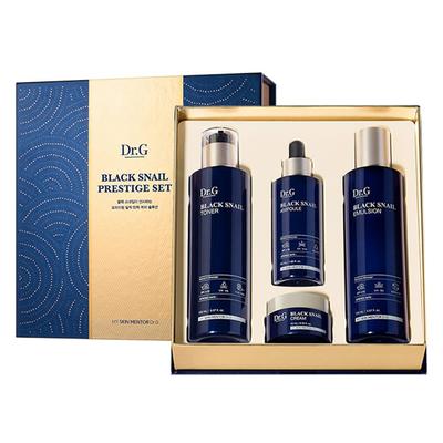 Schwarzes Schnecken-Prestige-Set