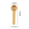 Children's Mini Wooden Spoon - 5g Solid Wood Measuring Spoon for Coffee or Milk Powder