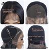 Noble Synthetic Lace Front Wig  28“ Highlight Honey Straight Bob Wig Cosplay Wigs For Women Lace Wig Lace Front Wig Synthetic