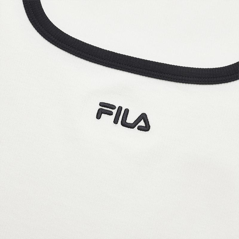 New FILA ORIGINALE T Shirt Women's Cloud White F11W529124F-WT