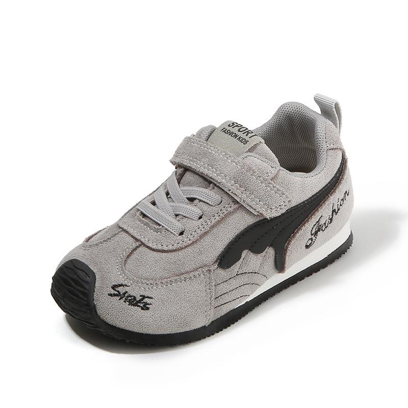 Children's Forrest Gump shoes 2025 spring and autumn boys' sports shoes lightweight girls' casual board shoes soft sole baby German training shoes 