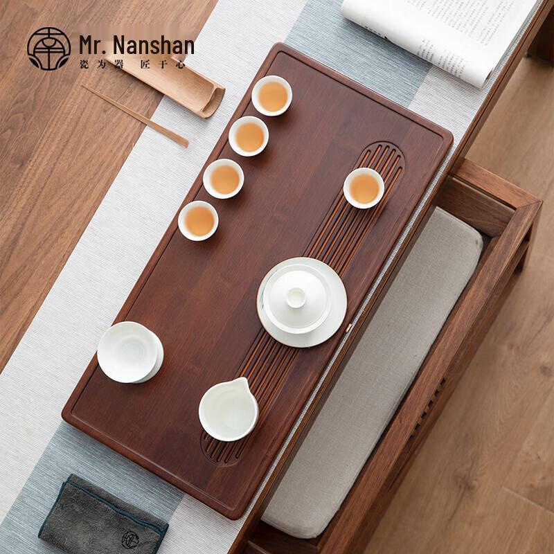 Mr. Nanshan Draining Bamboo Tea Tray