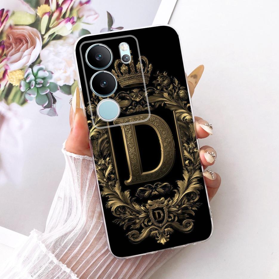 For Vivo V29 Pro Case V2251 Cute Crown Letters Cover Soft Slim Phone Case For Vivo V29e V 29 Pro VivoV29 E V2317 Back Cover Bags