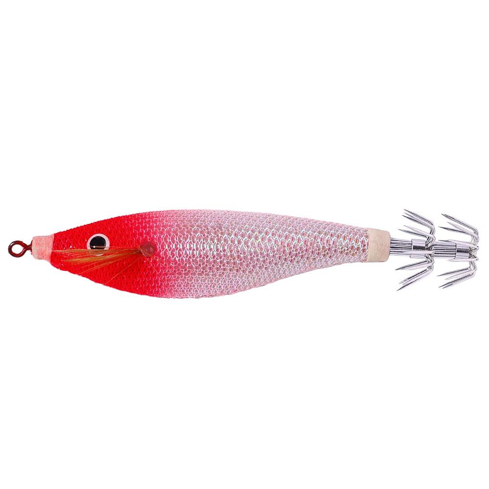 10cm 10g Fishing horizontal Squid Jigs Fishing Lure Artificial Squid Hook Jigging Baits For Sea Fishing Cuttlefish Luminous