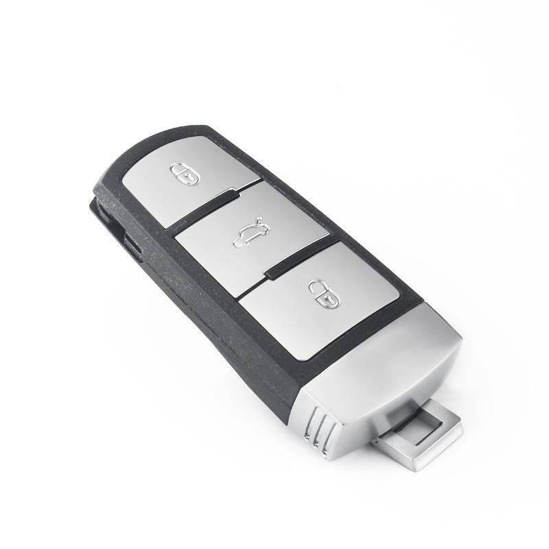 KEYYOU Smart Remote 3 Buttons Car Key Blank Case For Volkswagen VW Passat CC B6 B7 B7L CC R36 Maogotan B5 Passat Key Shell