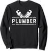 Plumber Profession Plumbing Sayings Job Gift Unisex Crewneck Sweatshirt