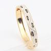 2026 New Fashion 18K Gold Plated Colorful Enamel Lucky Turkish Evil Eye Open Cuff Charm Bangle Bracelets For Women Jewelry