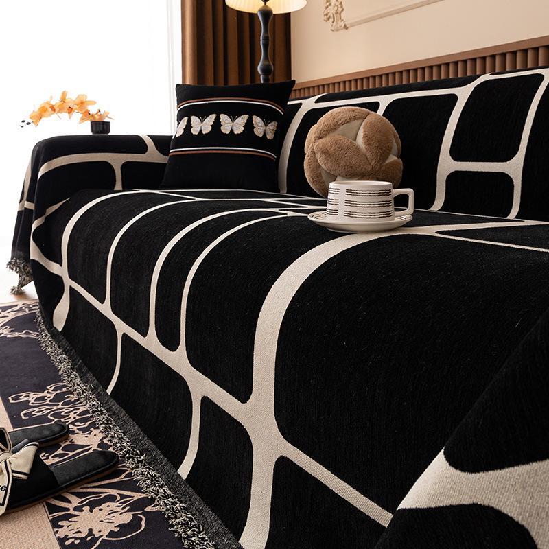 The Sofa Towel Is Universal in All Seasons The New Dirt-resistant Sofa Blanket One-piece Cushion Chenille Cover