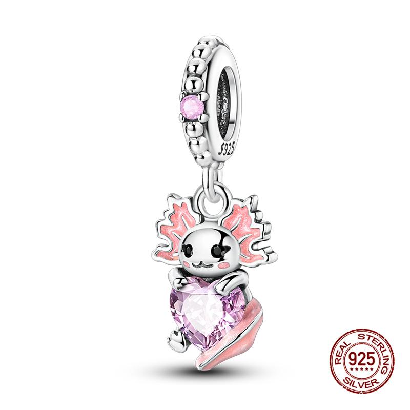 New In Charms Copper Firefly Luminous Oil Lamp Charms Beads Fit Women 3Mm Original Bracelet Necklace Diy Fine Jewelry Gifts