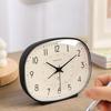 Orologio da Tavolo Piccolo Silenzioso Domestico Vintage Decorazione da Scrivania Camera da Letto Bambini Studenti Dispositivo di Sveglia Creativo Sveglia da Scrivania
