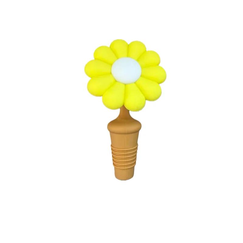 Wine Bottle Stoppers Silicone Champagne Bottle Cowboy Hat Funny Stopper Foldable Silicone Bottle Holder Rack Bottle Stacker Rack
