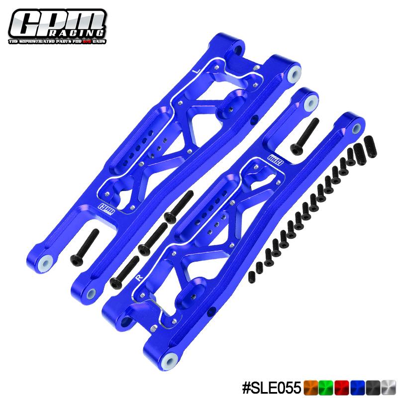 GPM Aluminium Front Lower Arms For TRAXXAS 1/8 Sledge Monster Truck 95076-4