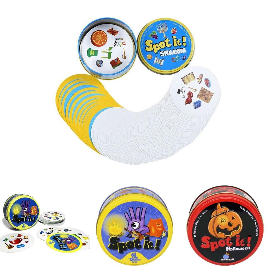Dobble Spot It Game Cards For Addictive Family Fun And Quick Visual Challenges