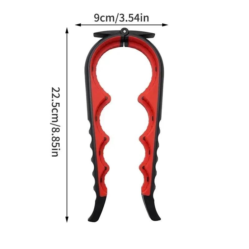 New Can Opener Multi Functional Four in One Beverage Bottle Opener Cap Twister Four Position Can Opener Anti Slip Cap Twister