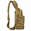 [PHOENIX IKKI] Tactical Outdoor Crossbody Bag, Ambidextrous Body Bag, One-Shoulder Bag, Sports Bag, Brown