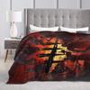 Deads by Daylights Soft Warm Blanket  Girls Boys Plush Throw Blanket Funny Home Decor Flannel Bedspread Sofa Bed Cover
