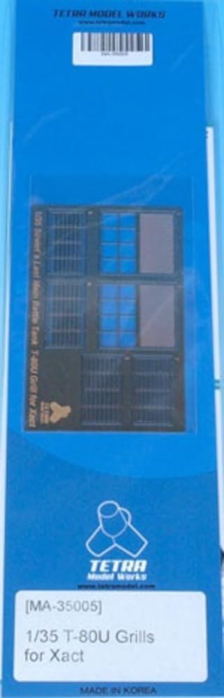 

Tetra Model Серия MA Решетка двигателя российского танка Пластиковые детали для модели MA3505 1/35 Т-80У (для XA)