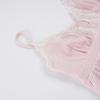 Spicy Summer Striped Lace Bow Tie Camisole: Slim-Fit European American Style