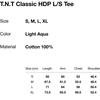 ThIS IS Never That T.n.t. CLaSSic Hdp L S Tee Light Aqua
