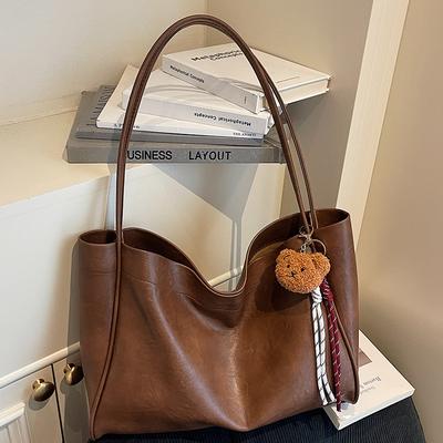Retro Fashion Tote Bag Women's Autumn New Commuting Large-capacity Shoulder Bag High-value Armpit Bag