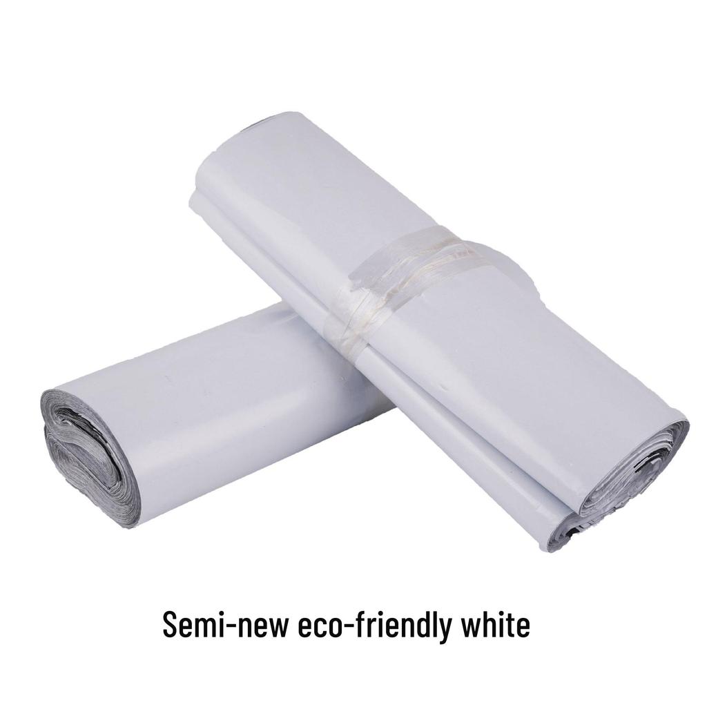 Black & White Waterproof Express Bags for E-commerce Logistics - Gray Clothing Packaging