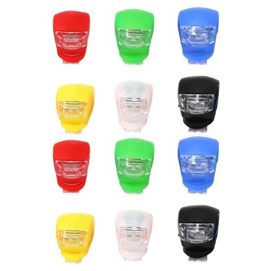 Rücklicht Einfache Installation Drei Gänge Hohe Helligkeit Lange LED-Lebensdauer Vielseitig für Nachtfahrten Kompakt Fahrrad-Sicherheitswarnlicht Zubehör