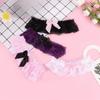 Damen Hochzeit Schleife Cosplay Oberschenkel Schleife Strumpfhalter Sexy Spitze Beinring