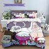 Regular Show  Pattern Bedding Quilt Set  Home Decoration  Gift (1 * Duvet Cover + 2 * Pillowcase  Without Core)