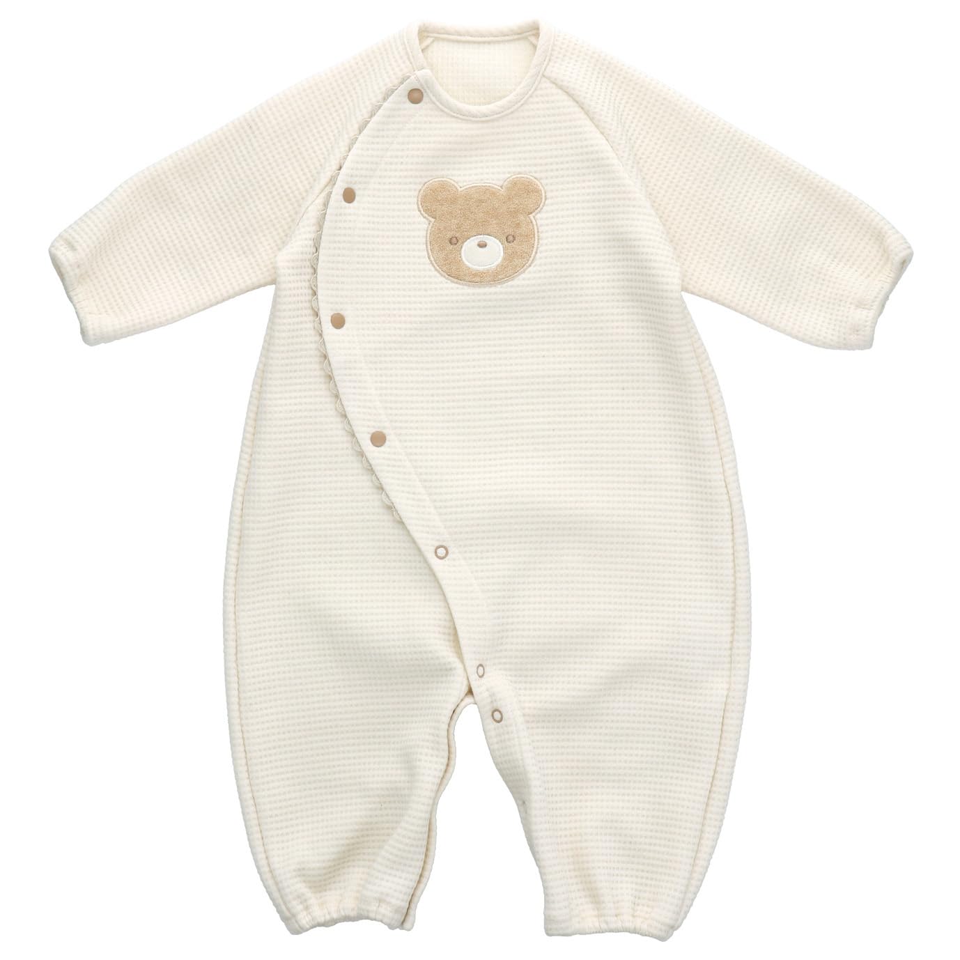 

Baby Castle All Waffle Made in Japan Two-Way 50-70 Bear, слоновая кость