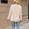 Women's Casual Loose Fit Long Sleeve Cardigan for Layering Everyday Wear