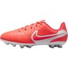 Tiempo Legend 10 Academy Comfortable Durable Low-Top Kids Soccer Shoes Kids Soccer Shoes Hot-Lava-Orange White DV4349-800