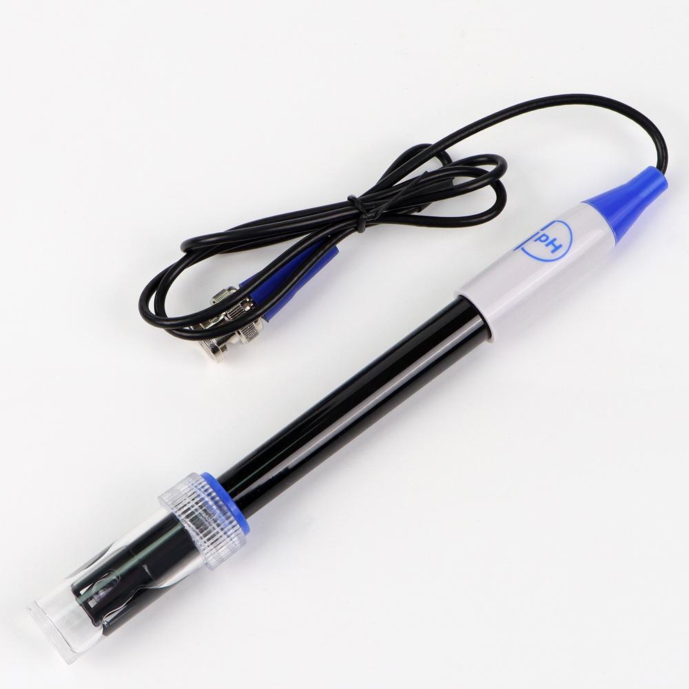 

PH Electrode Sensor Replacement Probe Aquarium Hydroponic Laboratory Electrode Ph Meter BNC Q9 Connector 1m Wire Probe