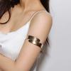 FTCY Boho Arm Bracelet for Women Vintage Geometric Gold Color Leaf Women's Arm Bangles Adjustable Jewelry