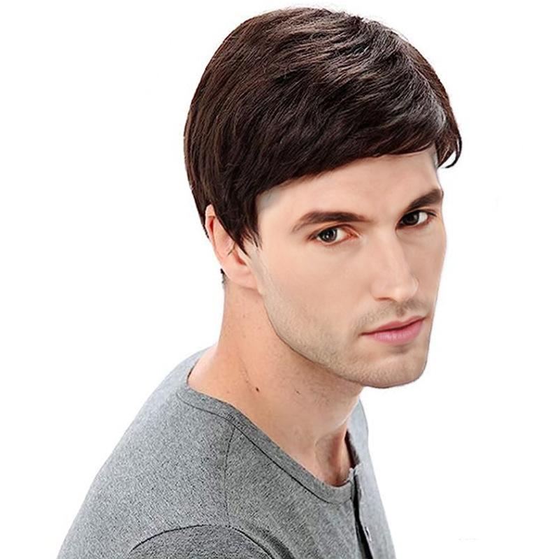 2025 European Fashion Short Wig Straight Wig For Men