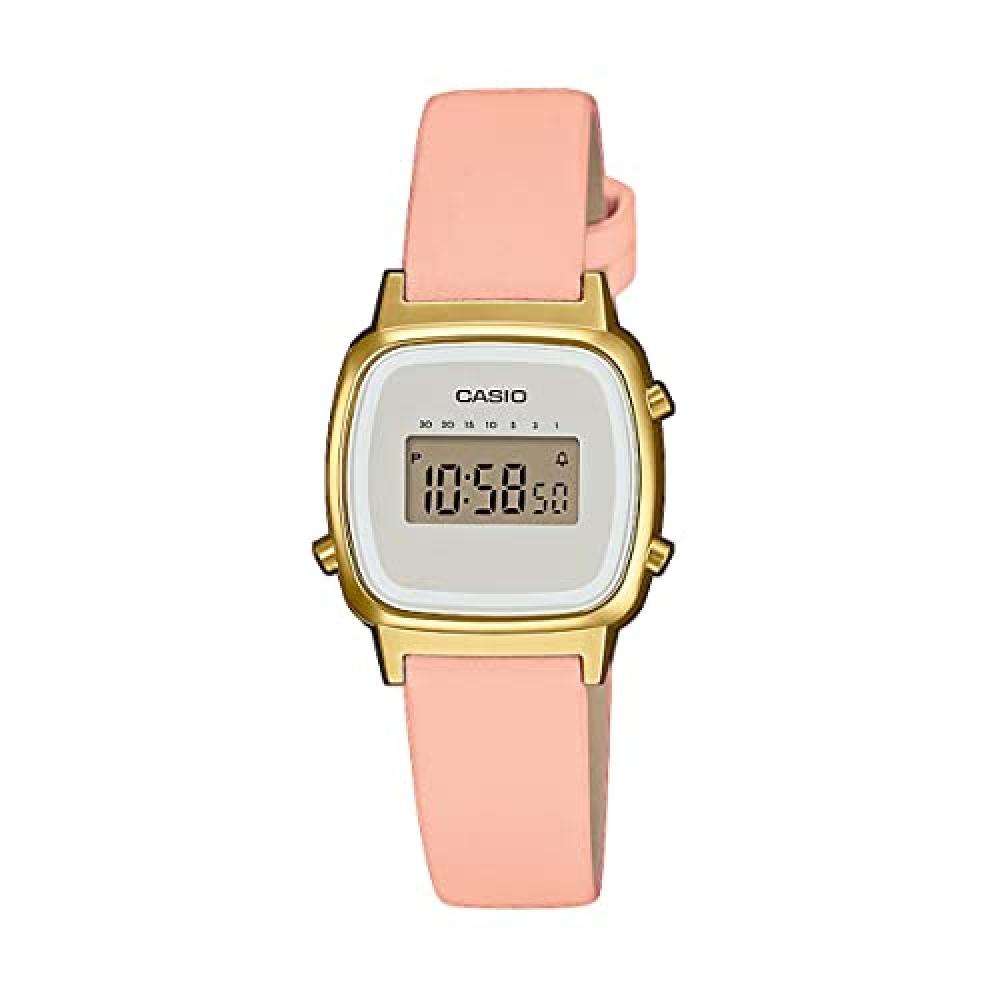 

[Casio] Casio Watch Digital Vintage Series La670wefl 4a2 Female Overseas Model Salmon Pink