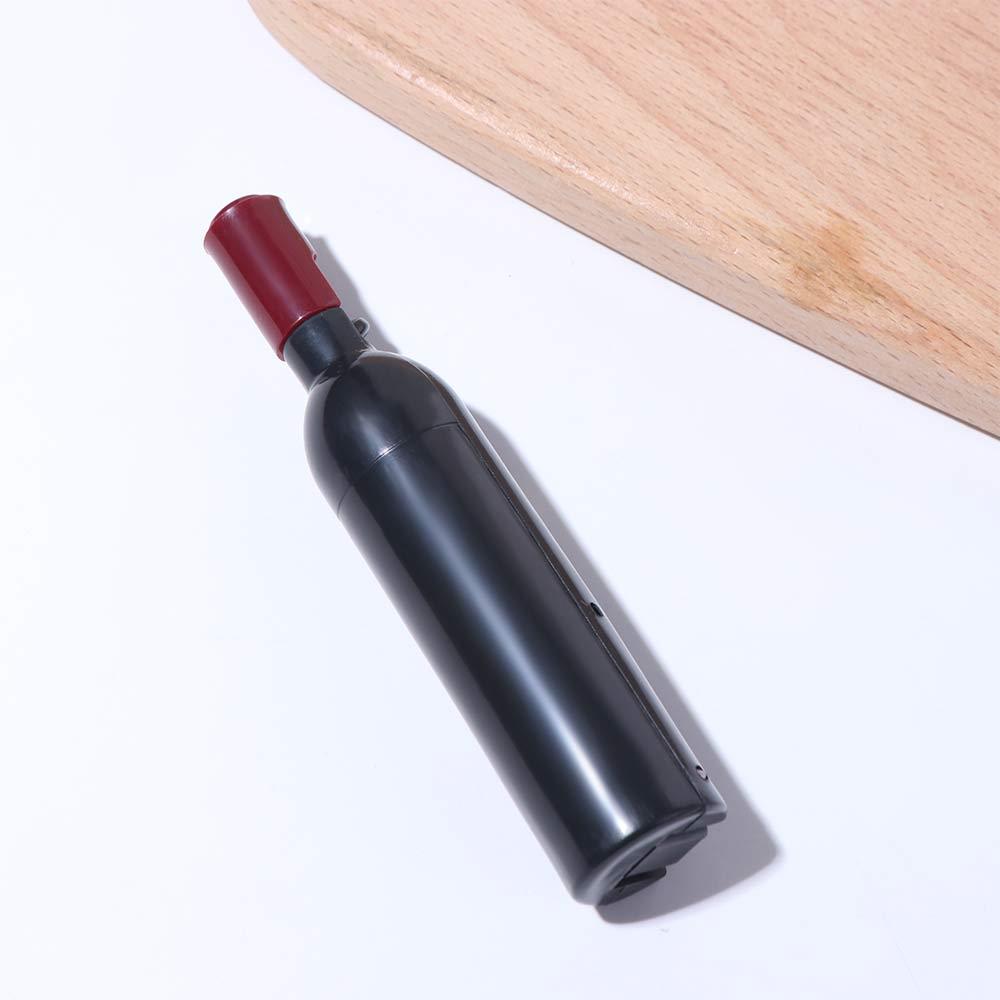 Magnetic Bottle Opener Plastic Champagne Corkscrew Creative Foldable Corkscrew  Gifts