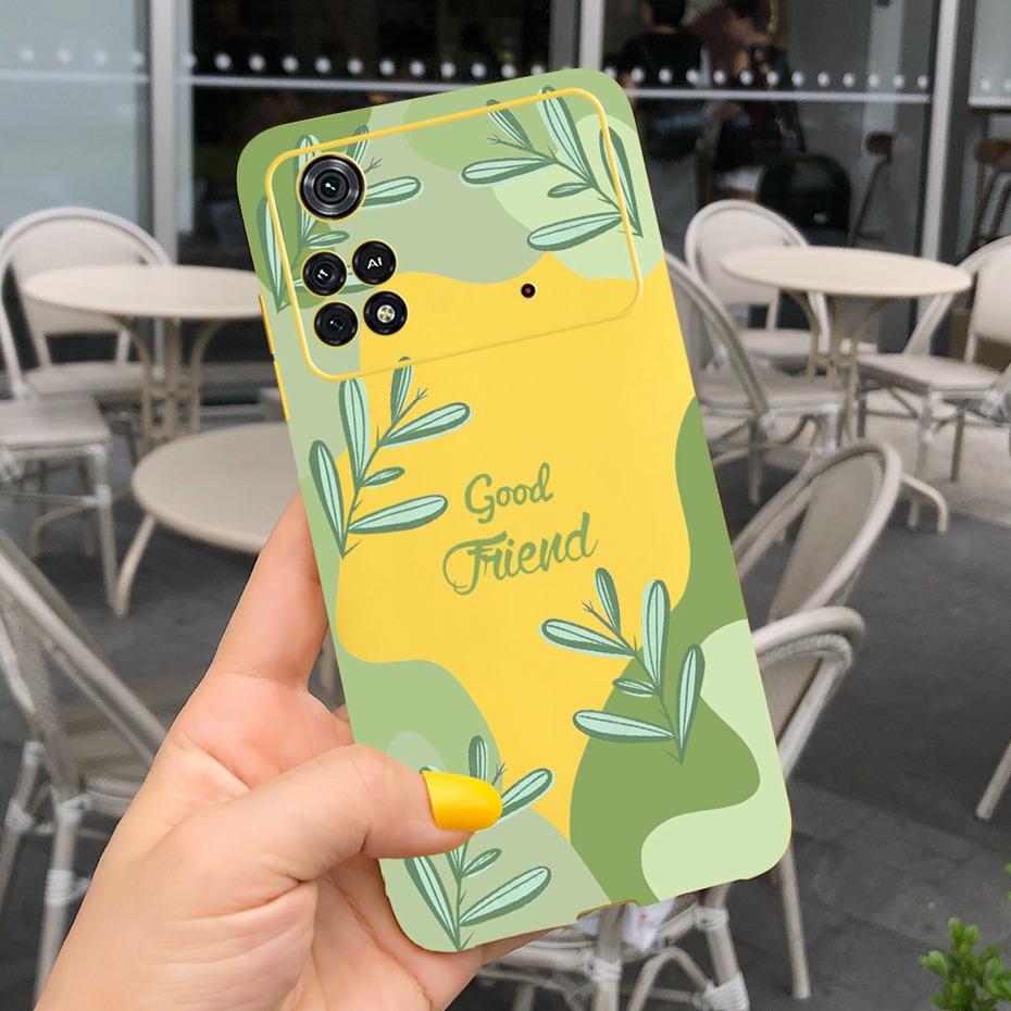 For Xiaomi Poco M4 Pro Case Lovely Pattern Candy Color Phone Case For Poco M 4 M4 Pro 5G 4G PocoM4 Soft Silicone TPU Back Cover