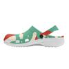 Unisex Vacation Printed EVA Water Clogs Soft Comfort Soft Slip On Water Friendly Shower Pool Beach Bathroom Daily Shoes Soft Fit