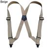 Elastic Suspenders Braces Suspenders 3.8cm Wide Trouser Braces Men's Suspenders  Wedding Party